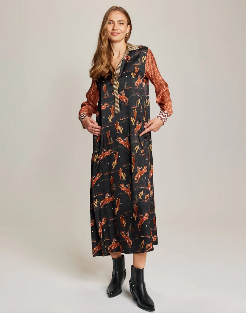 Kennedy Plaquet Rodeo Maxi Dress