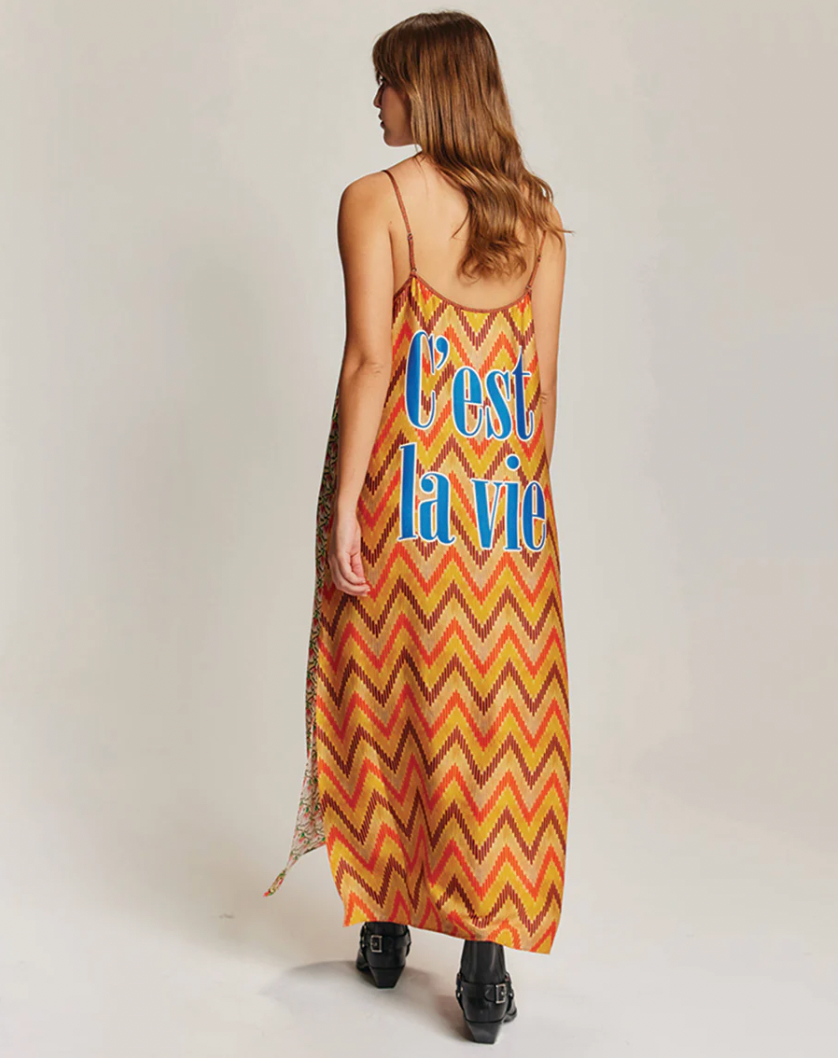 Olivia Rodeo Camisole Dress Black Denim