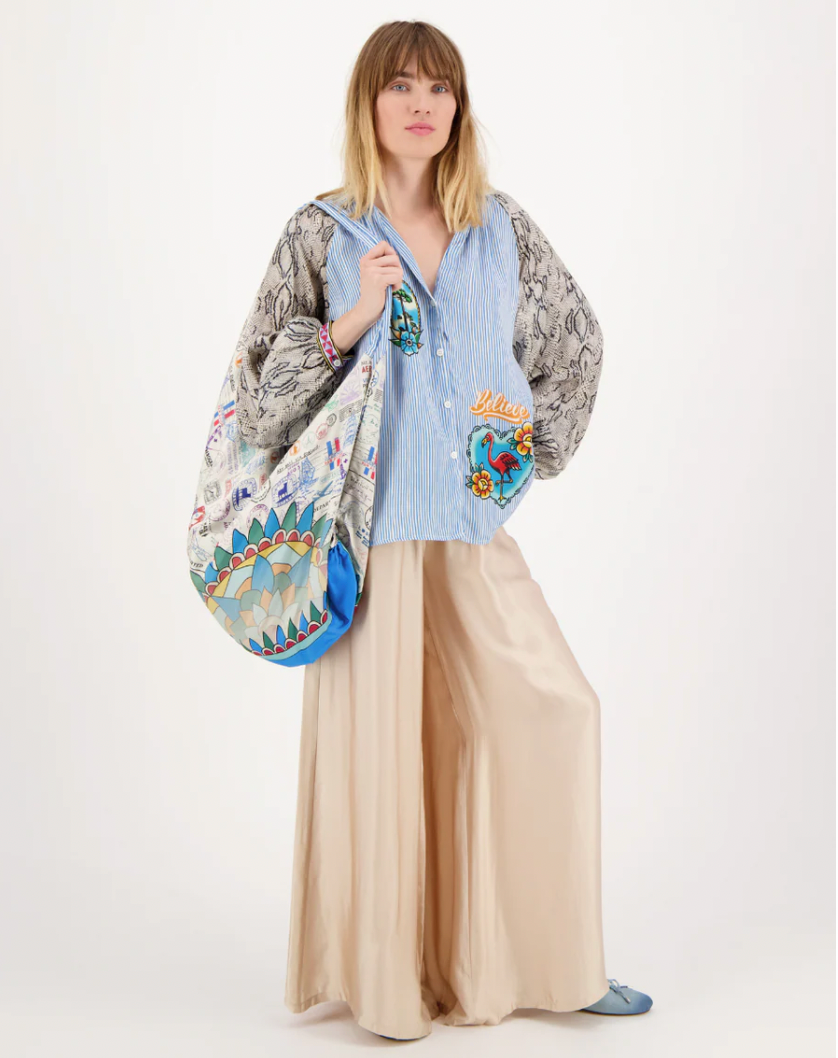 Adriana Snake Blouse