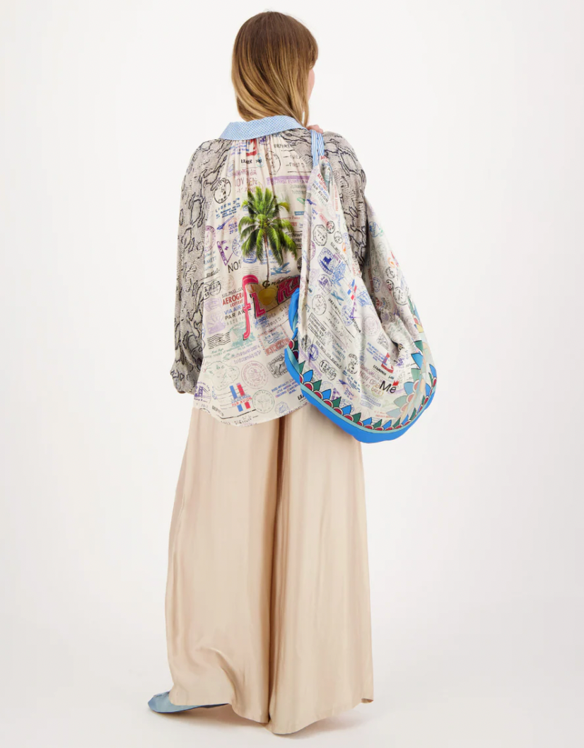 Adriana Snake Blouse