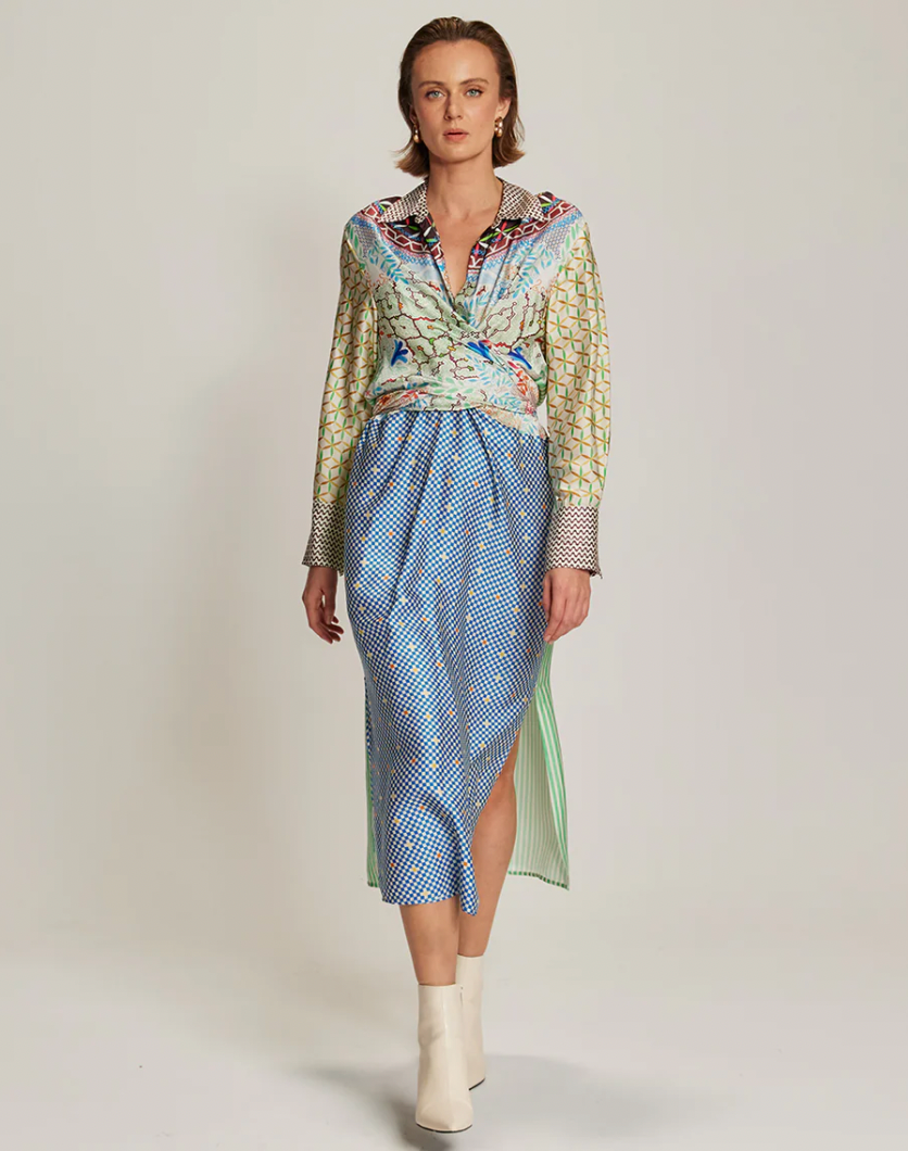 Brielle Waist Tie Dress Shipbo