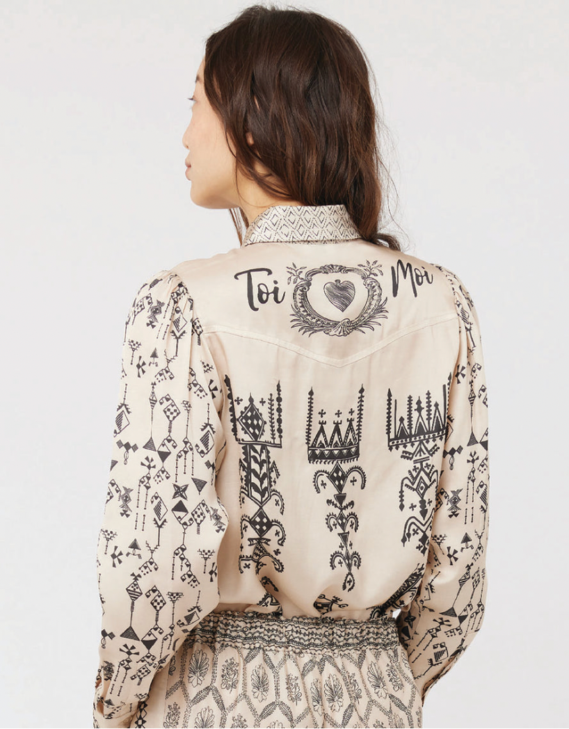 Grace Western Blossom Shirt