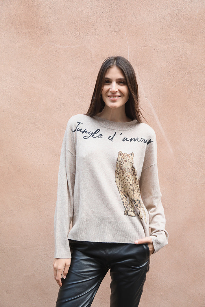 Wool Sweater Jungle d Amour