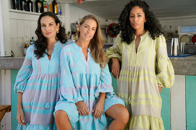 Hydra Maxi Dress S23P6018 Ciel Azure