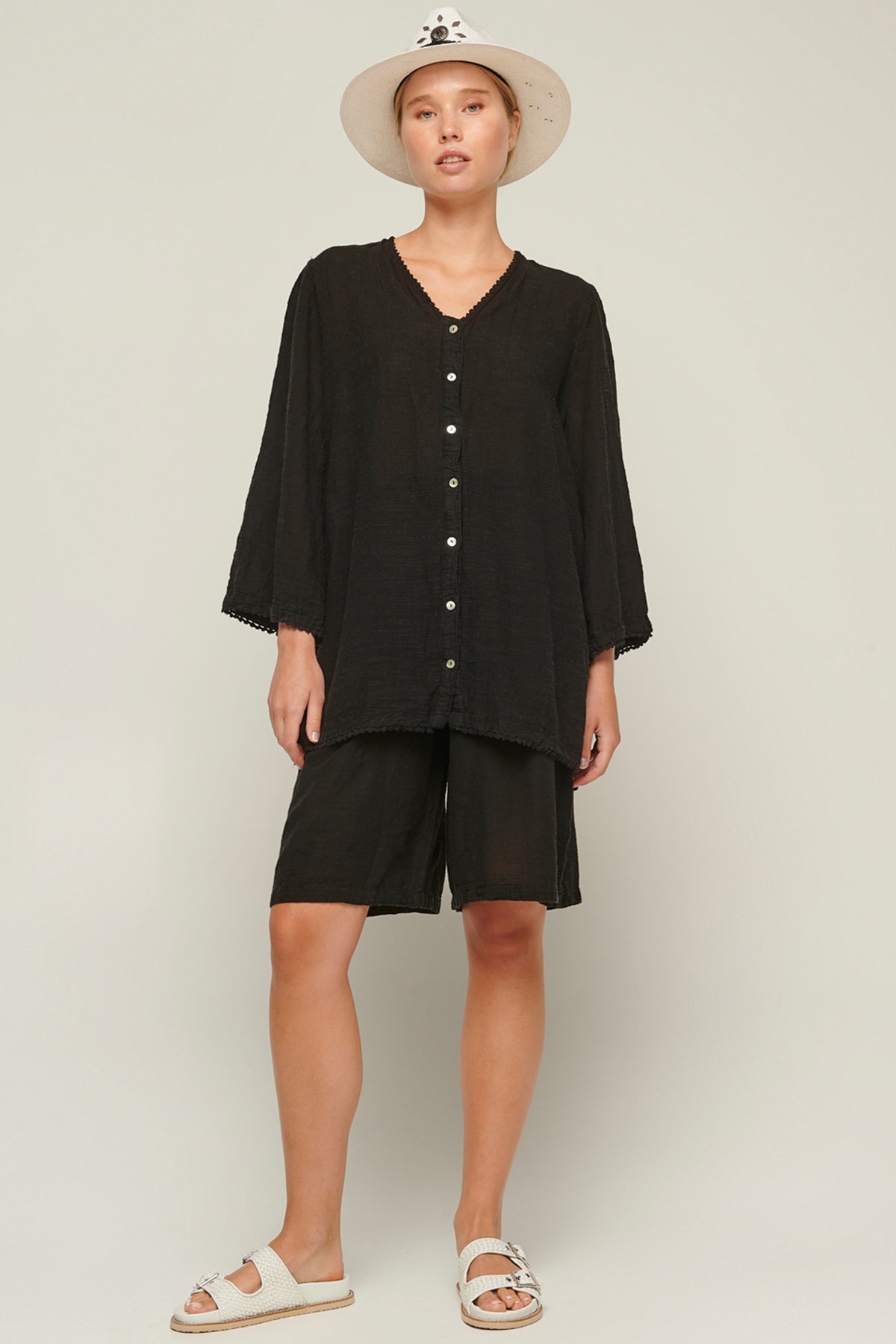 Gauze Shirt S22P1069