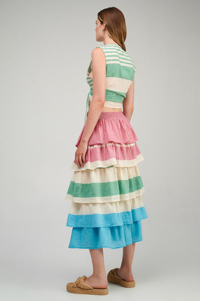 Stripes/Multi Skirt S23P6120