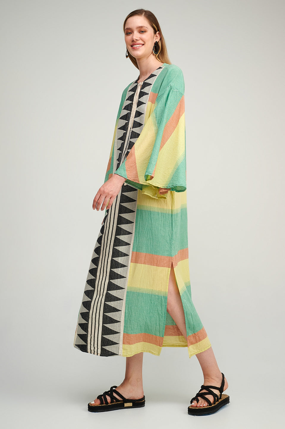 Ikaria/ Creta Maxi Dress S23P6135 - Querida Costa, Ikaria/ Creta Maxi Dress S23P6135 - Querida Costa,