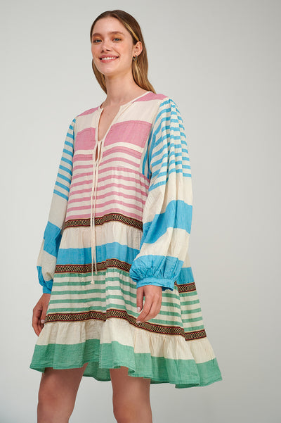 Stripes/ Multi Dress S23P6194