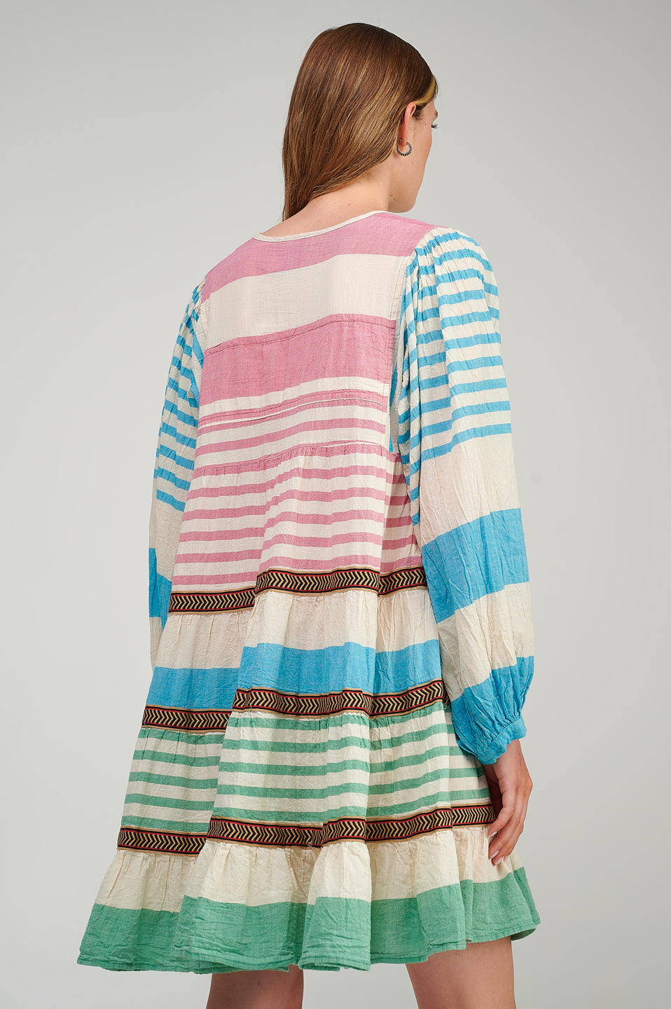 Stripes/ Multi Dress S23P6194