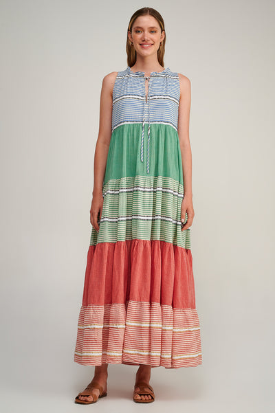 Folegandros Maxi Dress S23P6254