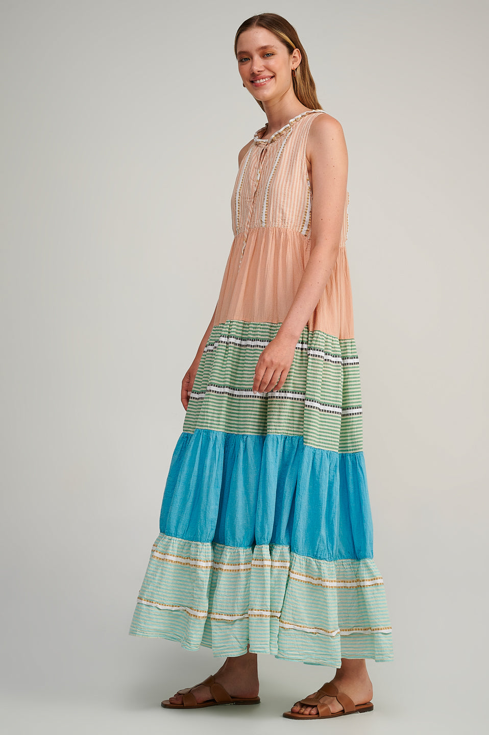 Folegandros Maxi Dress S23P6255