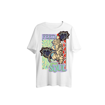 T-Shirt Feed your Soul - White